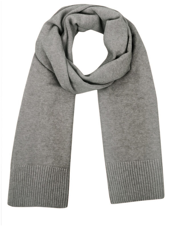 Coby Grey Marl Supersoft Scarf (Grey Marl)