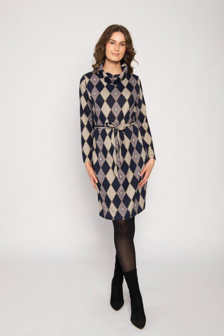 Jessica Graaf - Cowl neck jersey dress