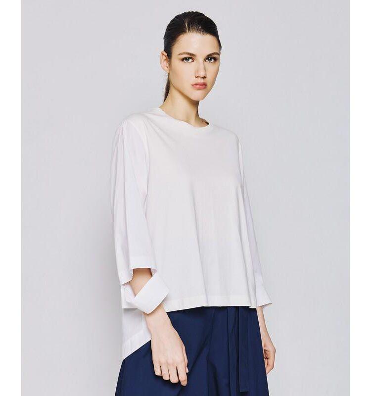 Access - Oversized blouse with cut-out cuffs