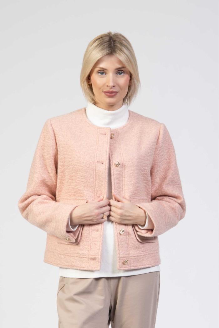Jessica Graaf - Wool style lined jacket