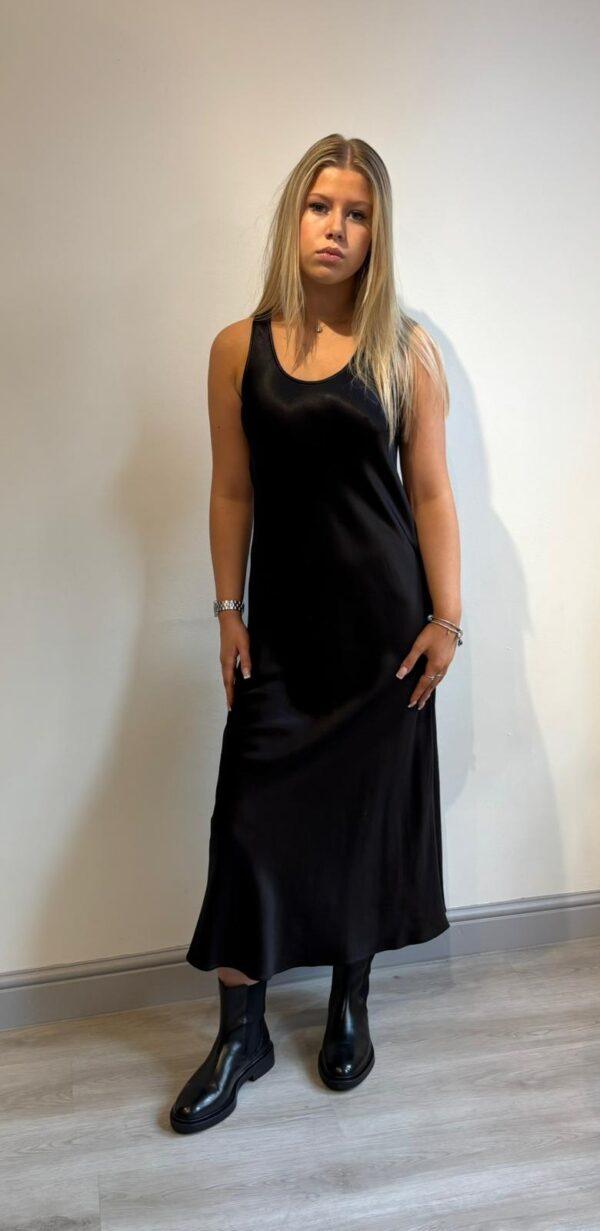 EMME - Satin sleeveless dress - Image 6