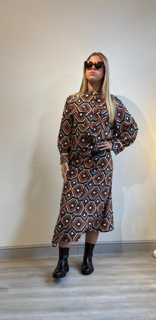Skatie Brand - Geometric wrap skirt - Image 5