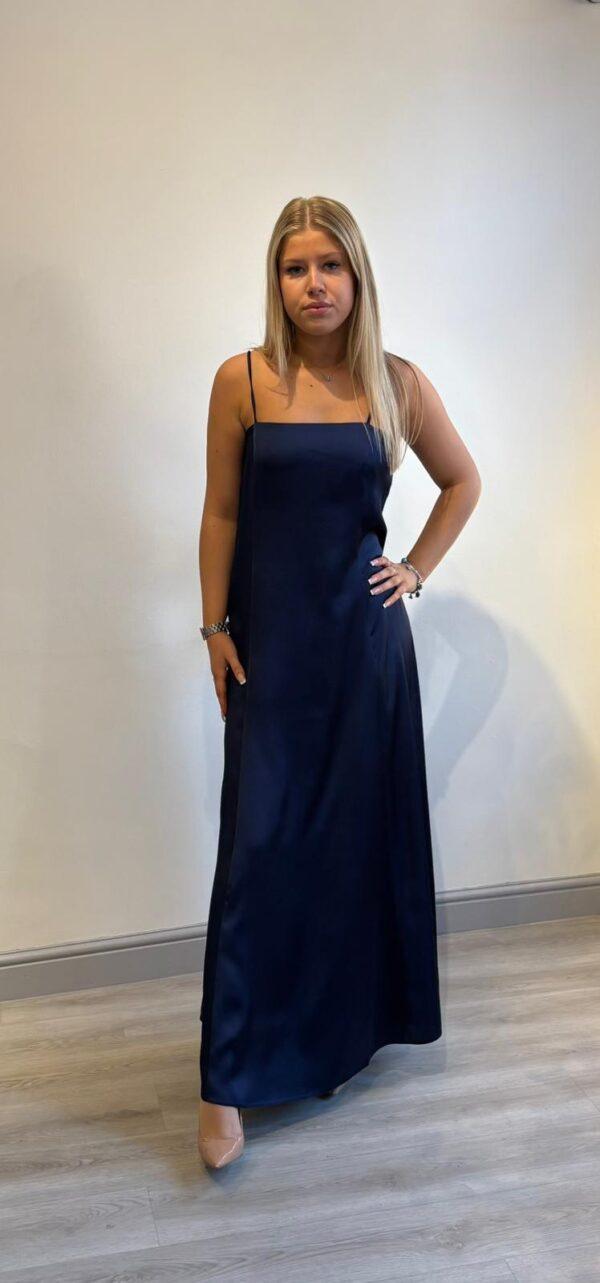 EMME - Long satin dress - Image 4