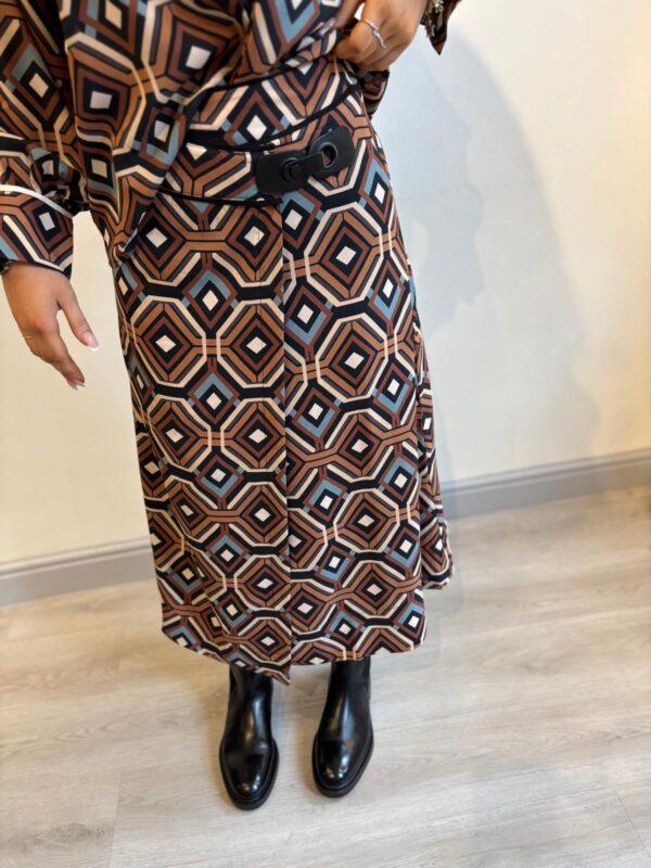 Skatie Brand - Geometric wrap skirt - Image 6