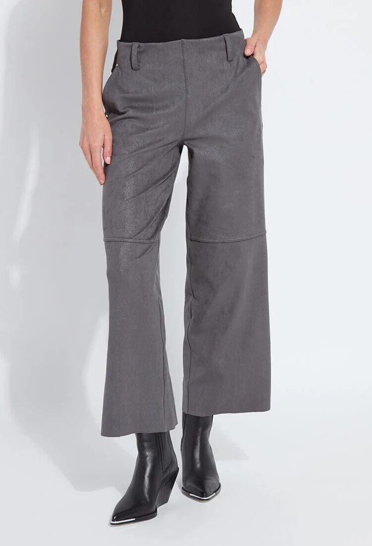 Lysse New York - Amina Patent Foil Vegan Suede Pant