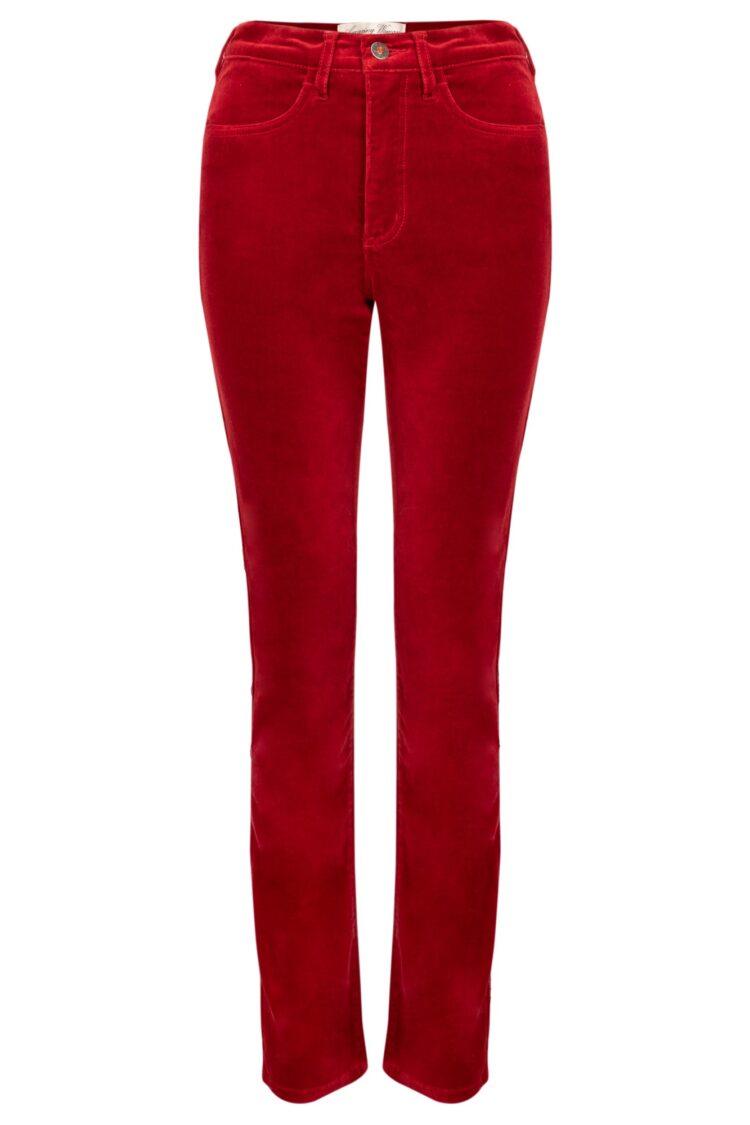 Amazing Woman - 02 Velvet straight leg jean