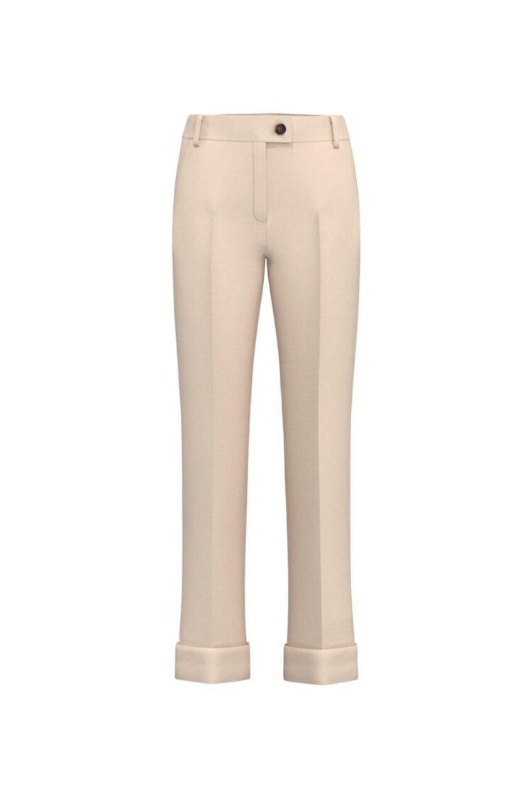 EMME - favour straight fit stretch trousers