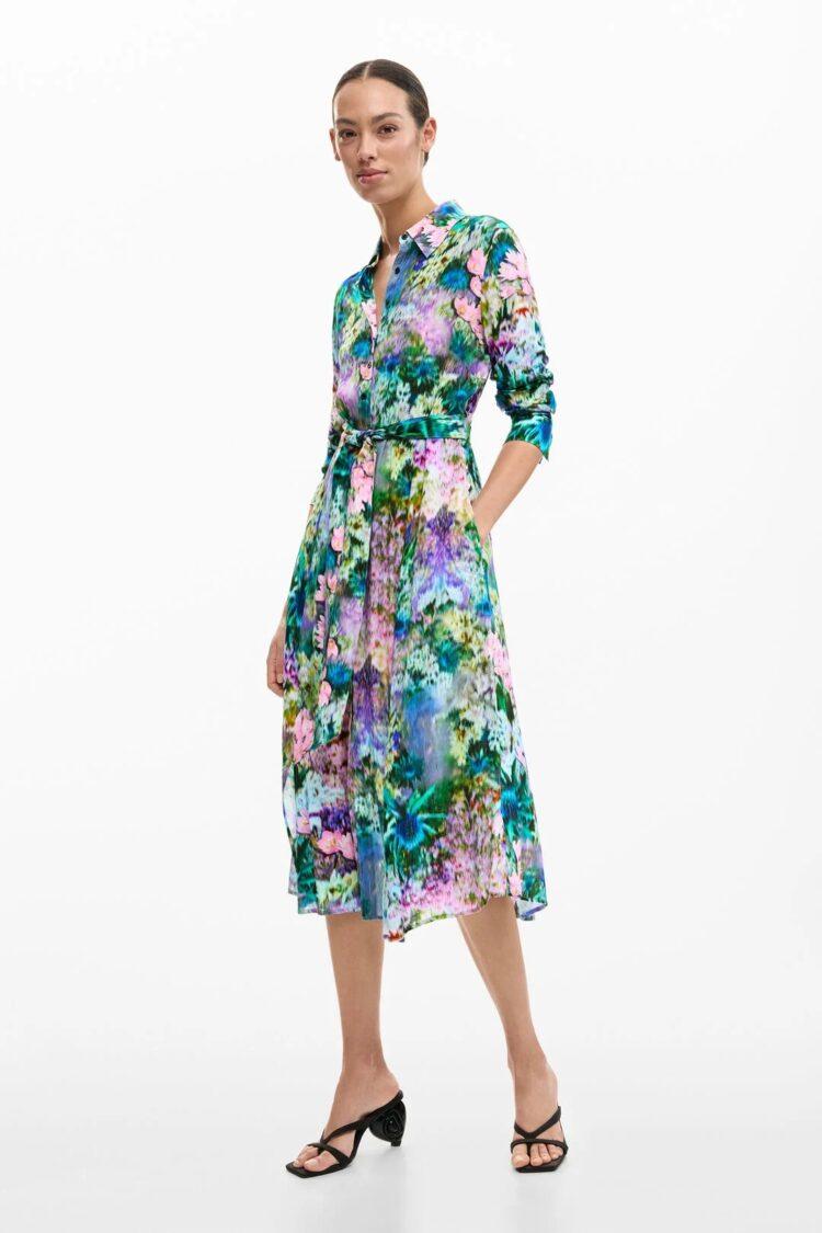 Desigual - Shirt dress garden