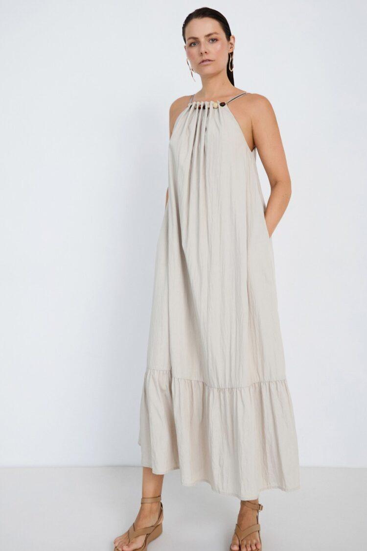 Skatie Brand - Flowing dress with beading