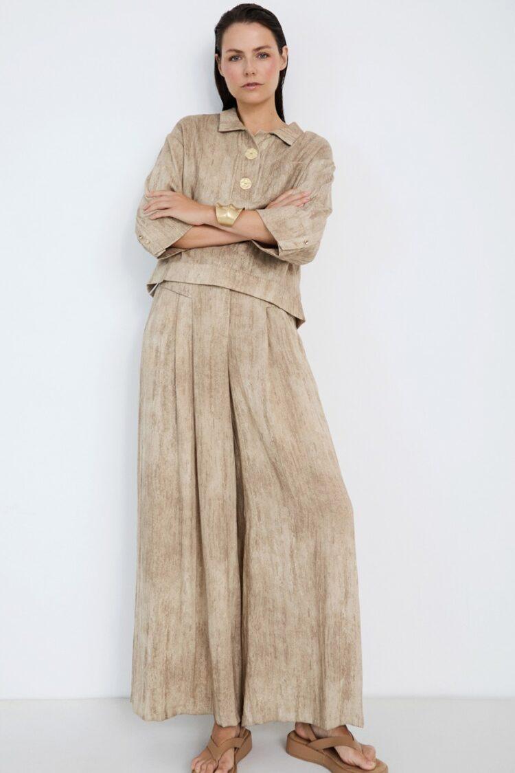 Skatie Brand - Tie-dye Palazzo trousers