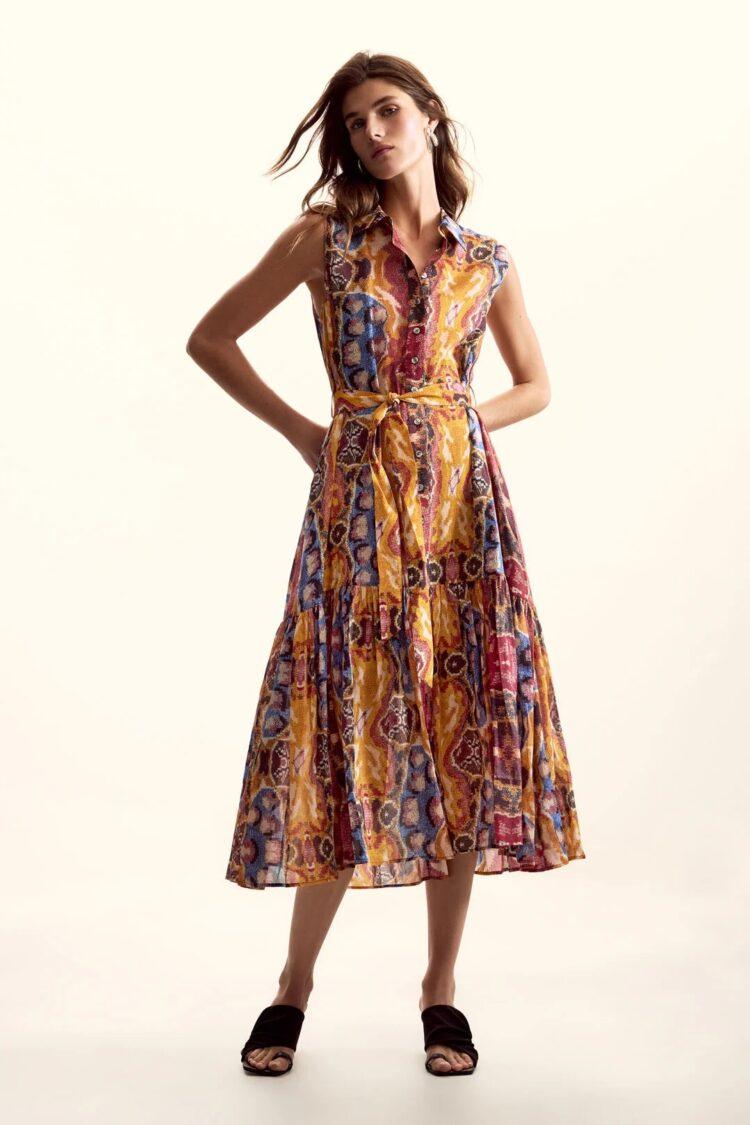 Desigual - Shirt dress designed by Christian Lacroix | multicolour