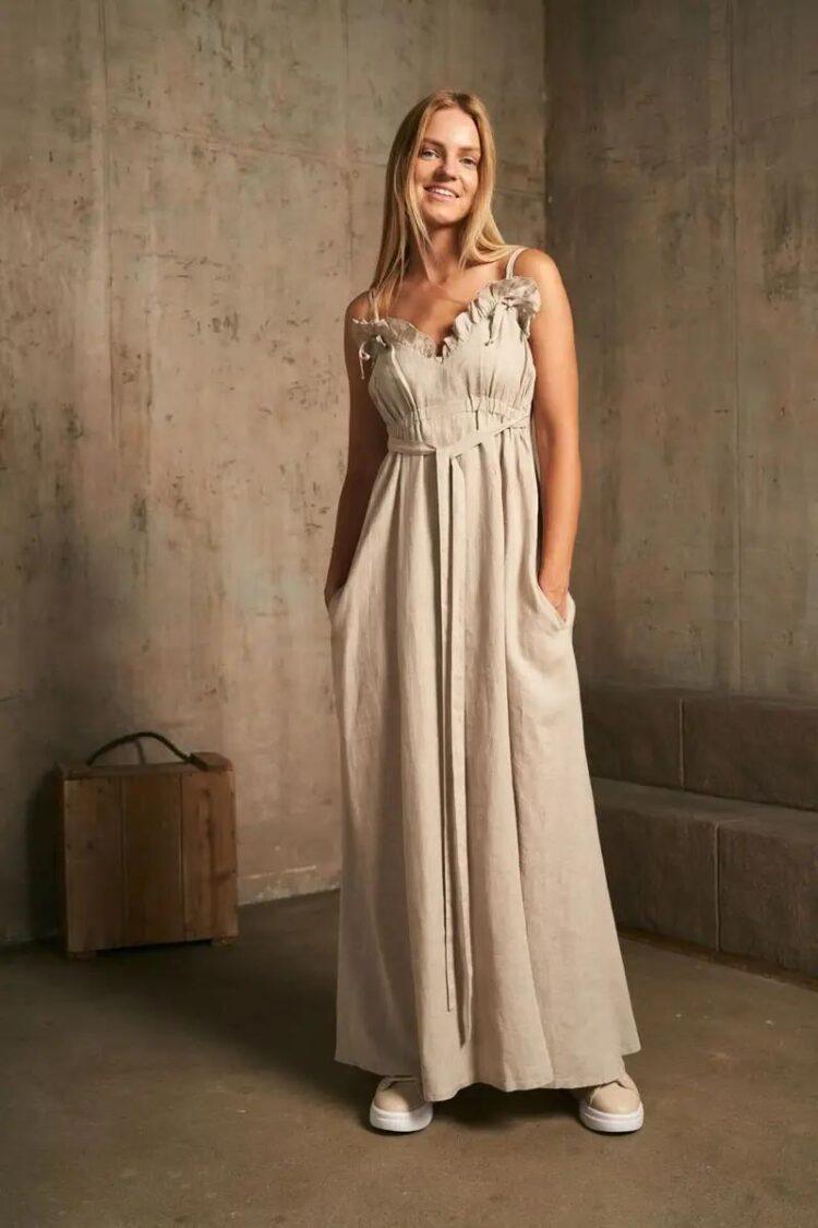 LueL linenwear - Long romantic dress