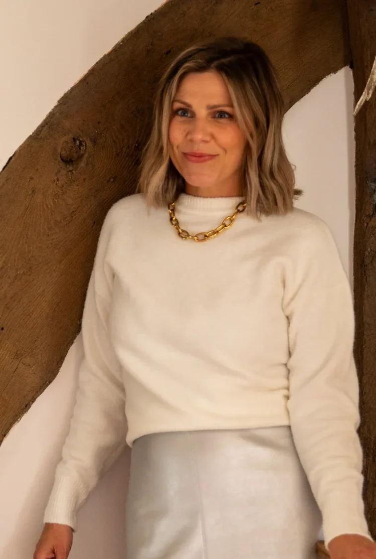 Chalk | Chunky Link Necklace | Gold