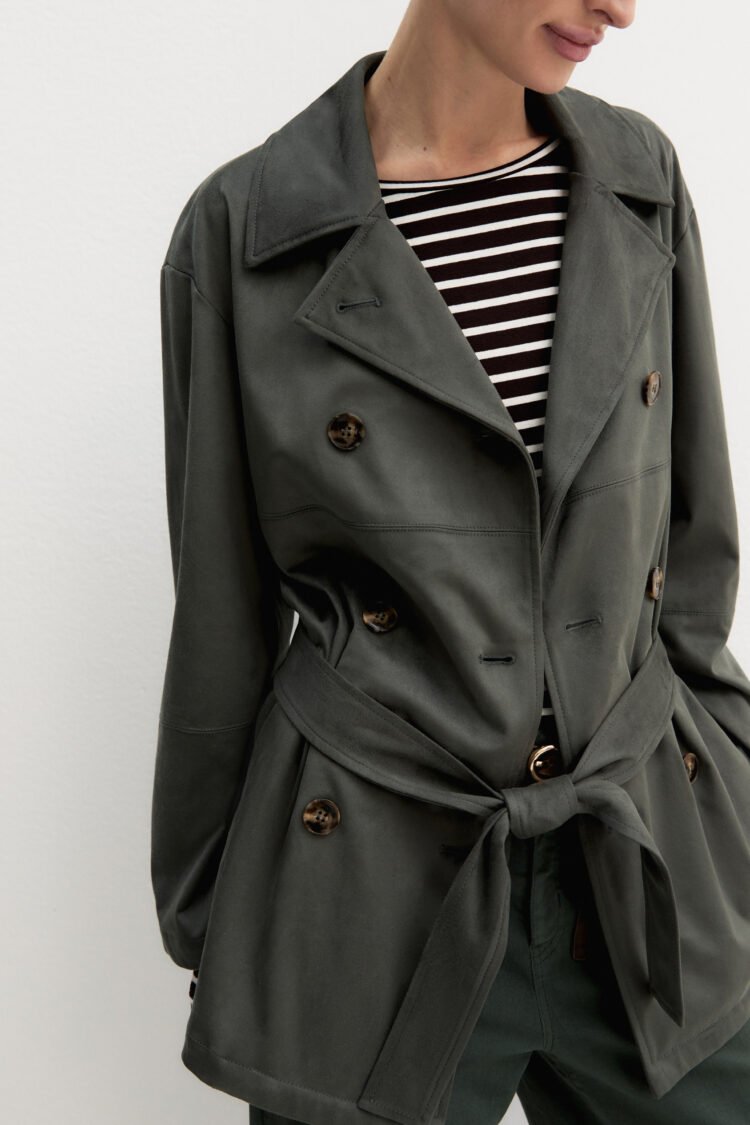 EMME | Fumi Long Double-Breasted Jacket | Underwood
