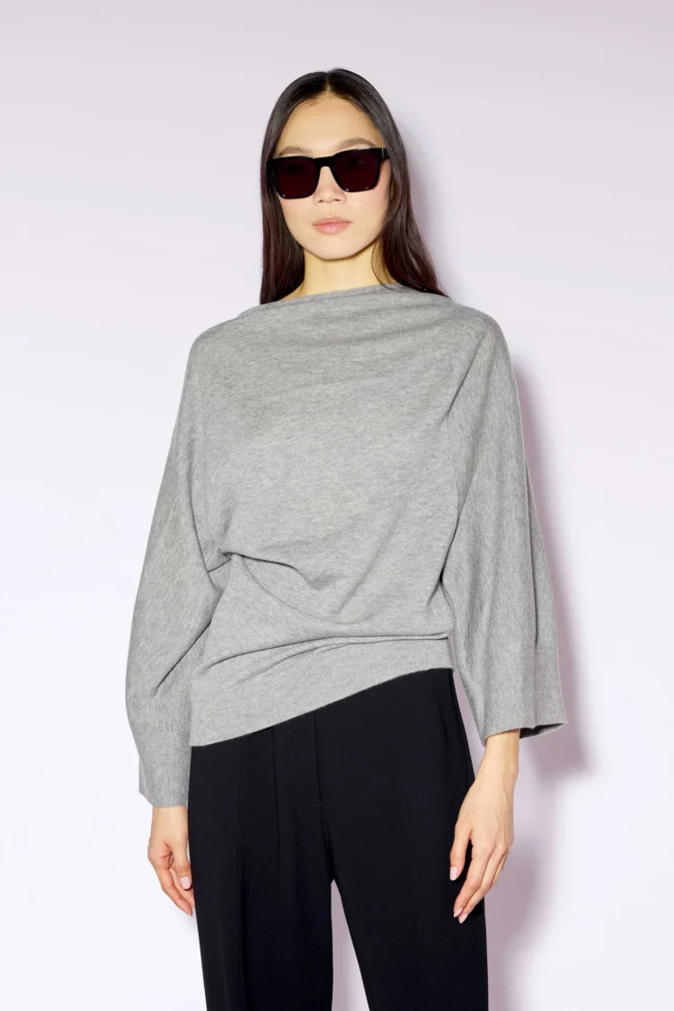 Liviana Conti | Sweater | Grey Melange