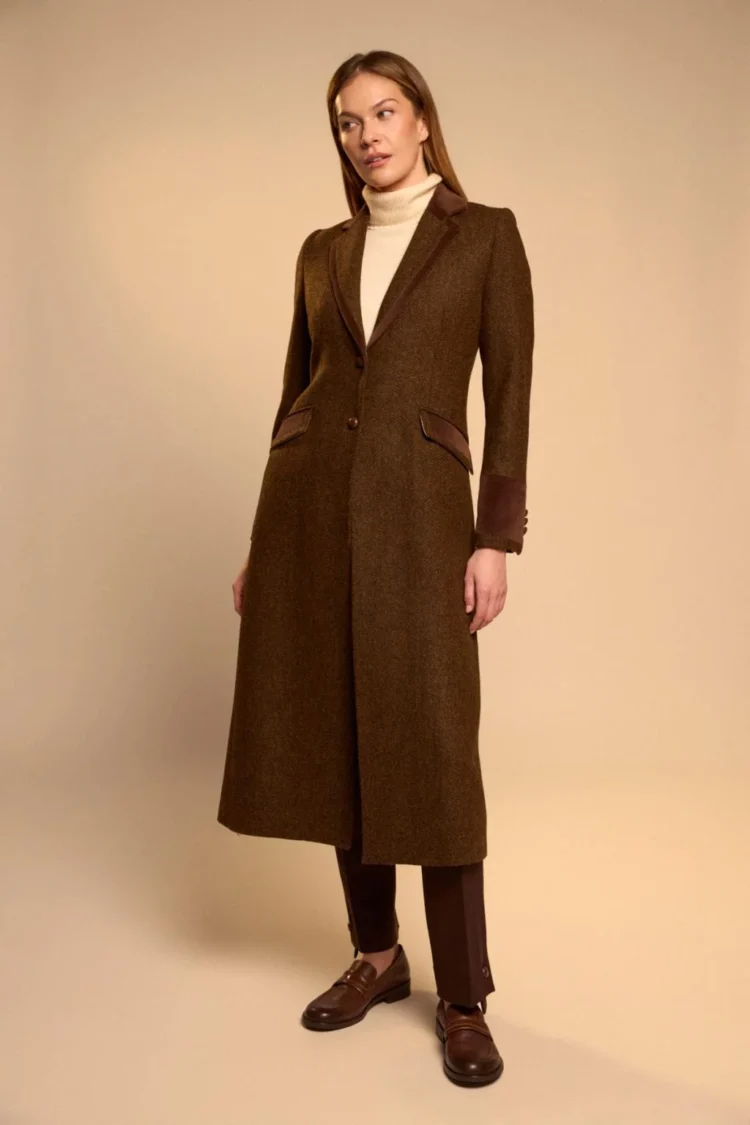 Bariloche | Tarento Coat | Chocolate